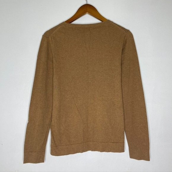 J Crew Brown Scottish Terrier Dog Graphic Sweater Size Large Women’s - Picture 8 of 10